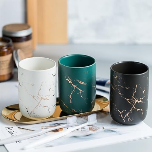 Ceramic Toothbrush Holder White