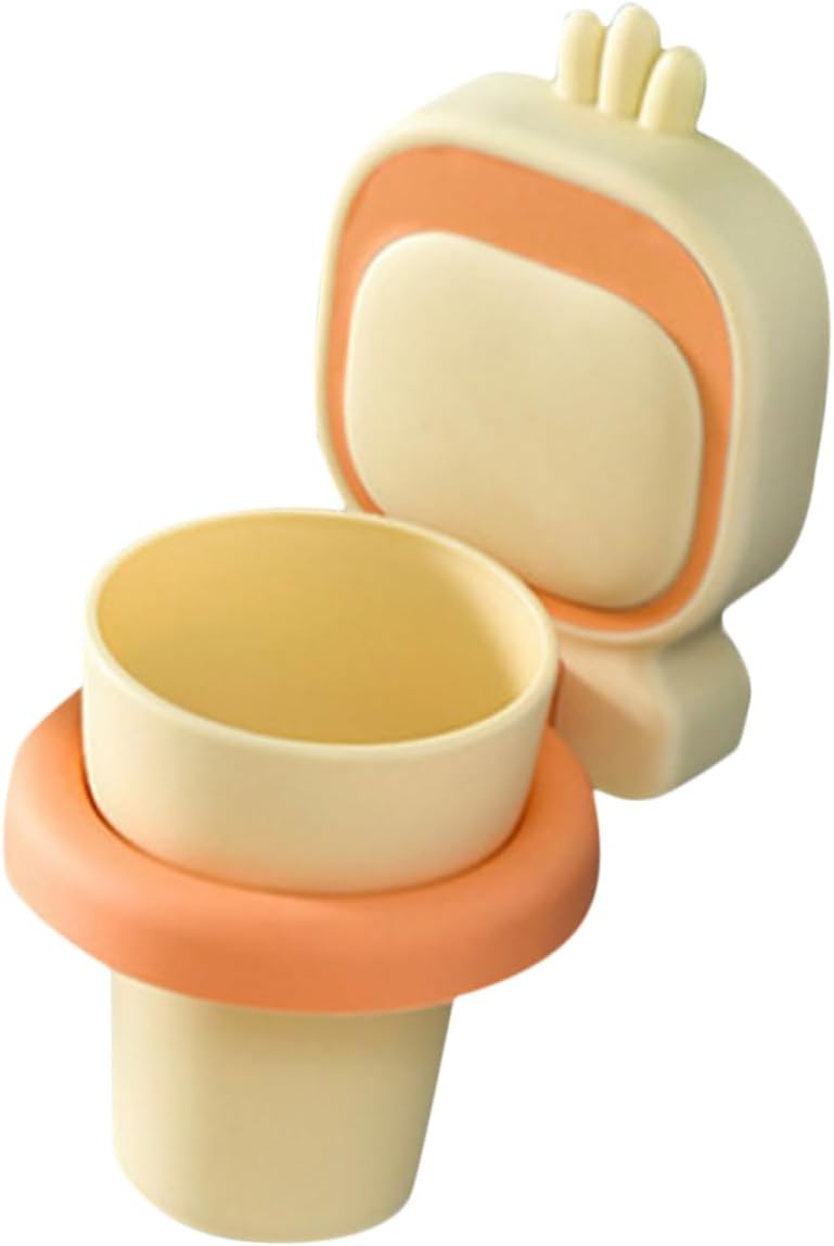 Cute and Easy Toothbrush Holder for Kids in Bathroom