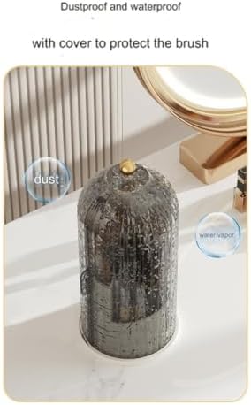 Rotating Toothbrush Organizer