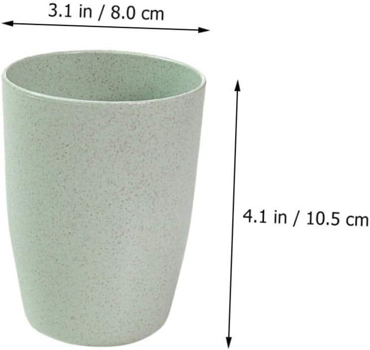 4Pcs VALICLUD Toothbrush Mouthwash Unbreakable Mugs Home Decor Toothbrush Holder