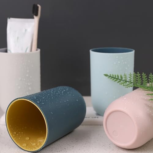 Stylish plastic toothbrush holder