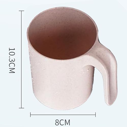 Yreeew Bathroom Tumblers Cups Mouthwash Brush Holder Portable Lightweight Travel Mug