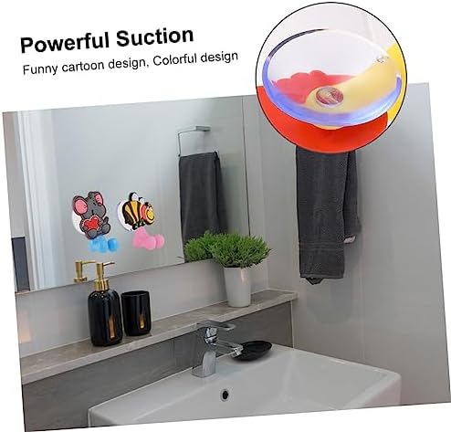 Ciieeo Cute Animal Toothbrush Holder with Suction Cup for Kids