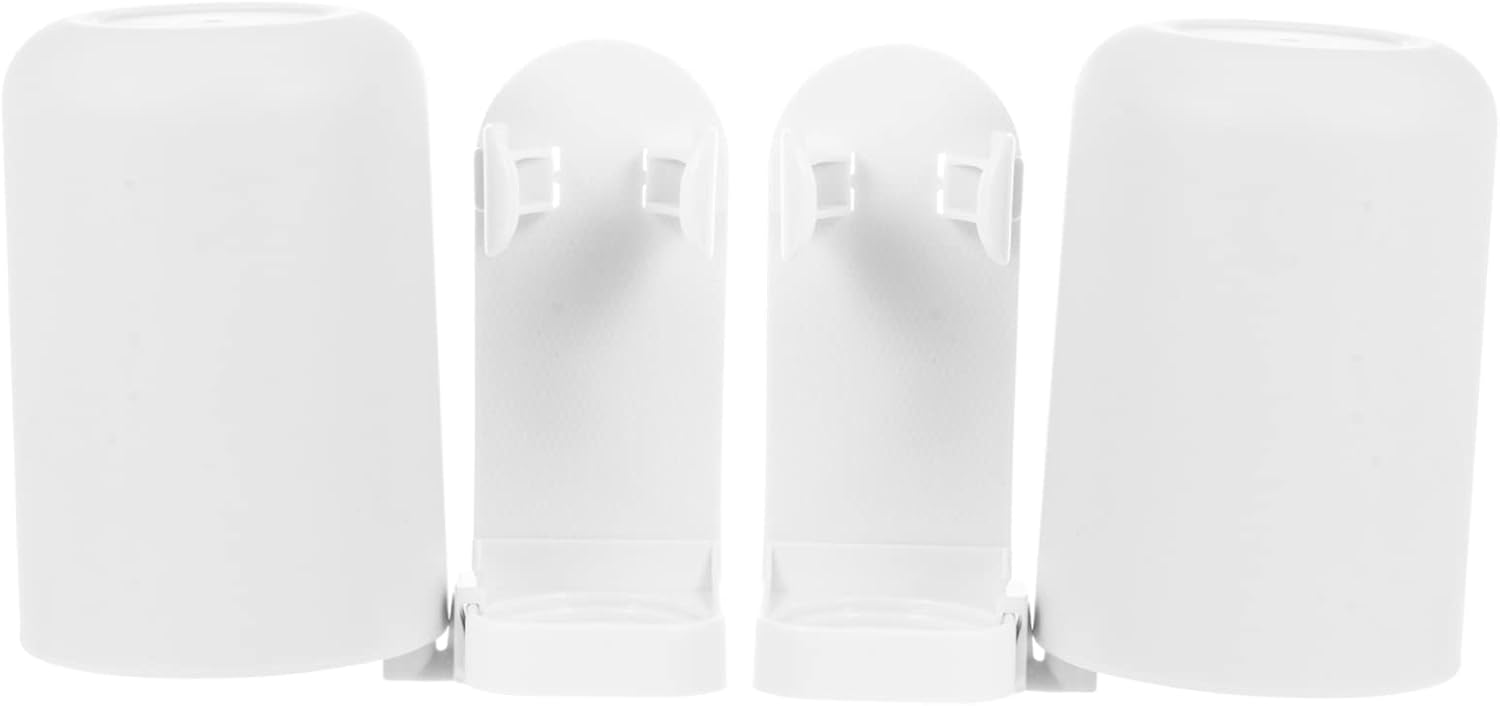 Adjustable Wall-Mounted Electric Toothbrush Holder for Bathrooms with Strong Adhesive