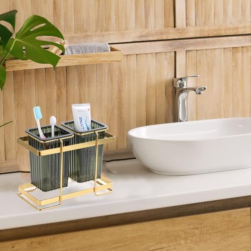 Toothbrush Holder Metal mult functional bath organizer