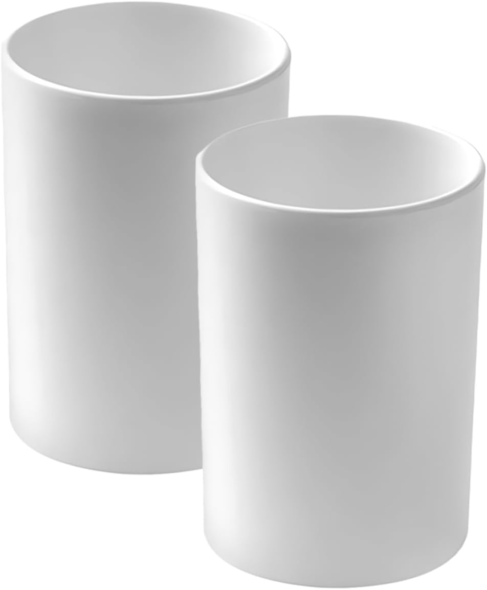 2-Piece Bathroom Toothbrush Mouthwash Cups for Reusable Travel
