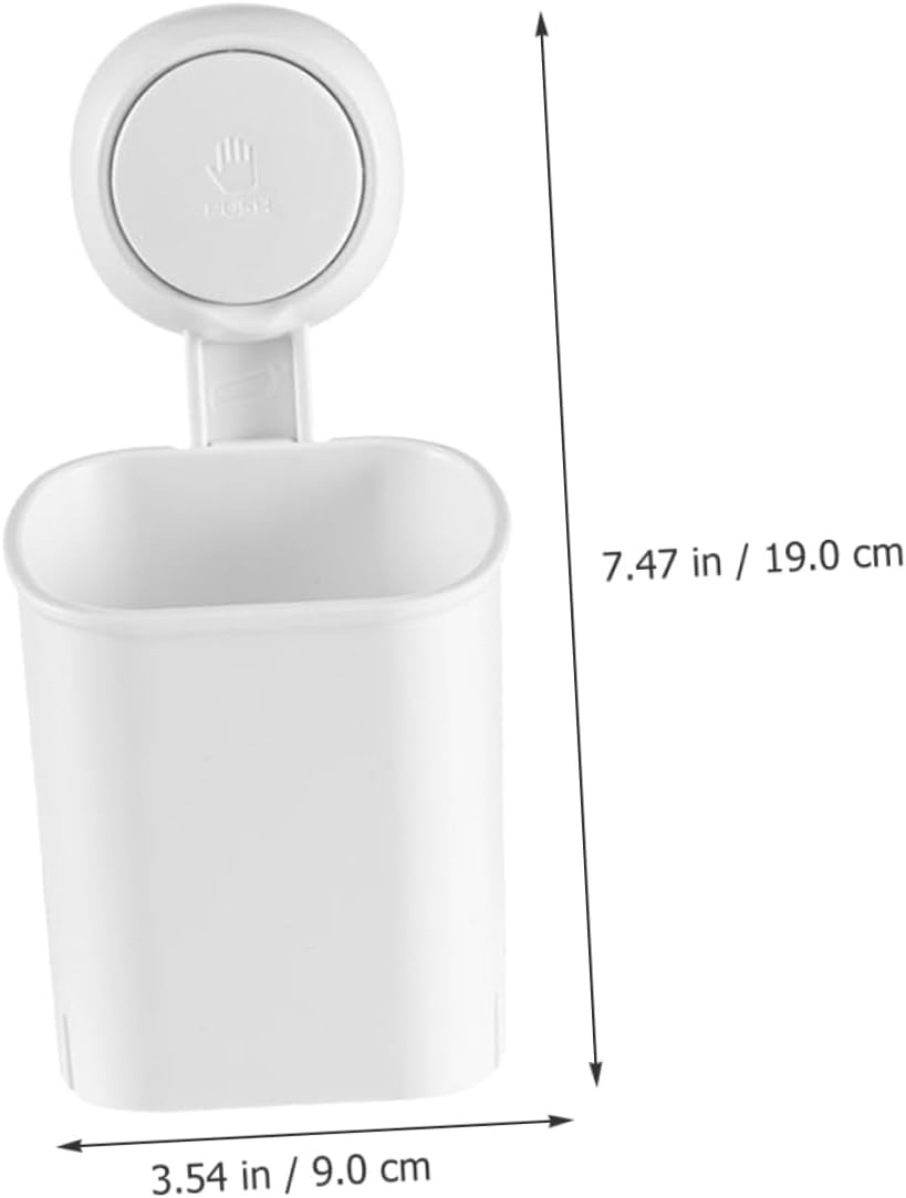 Luxshiny Wall-Mounted Toothbrush Holder