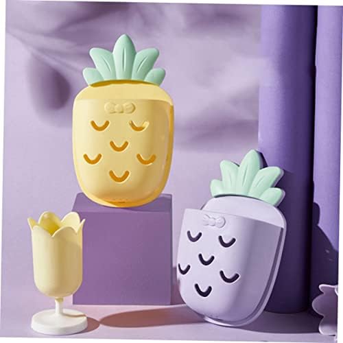 Stylish Pineapple Toothbrush Organizer