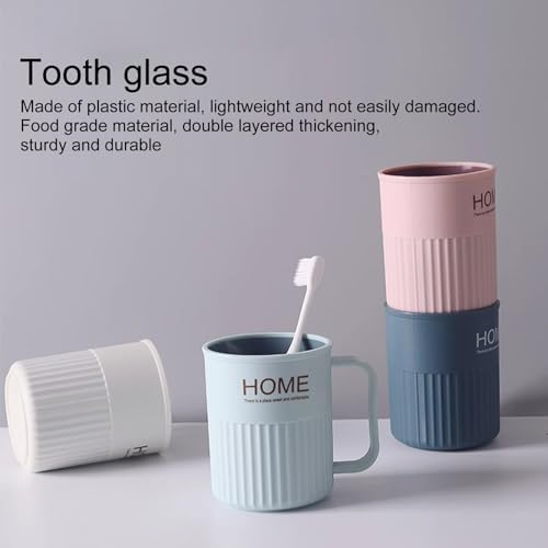 Qinlenyan Nordic Bathroom Toothbrush Holder U-Shape Ergonomic Design