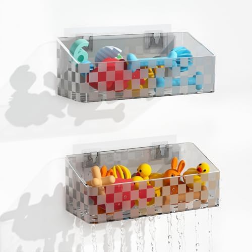 Natheeph 2 Pack Bath Toy Storage Holder