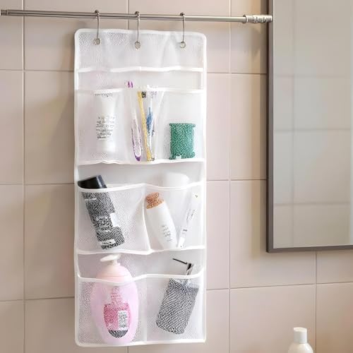 Durable Mesh Shower Caddy for RV Cruise Bathroom Storage