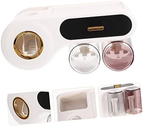 Multi-Use Wall-Mounted Organizer for Toothbrushes More