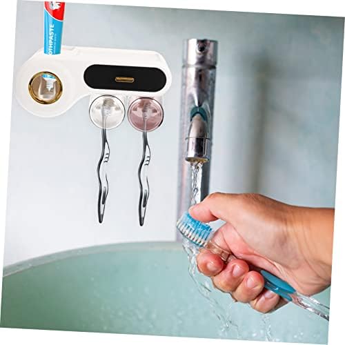 Yardenfun Wall Mounted Bathroom Organizer with Cup Storage