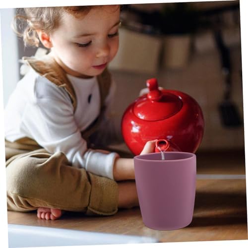 Toothbrush Cup Silicone Spill Proof Open Bath Holder