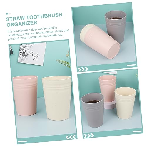 Get Set for a 3-Piece Creative Toothbrush Cup Set