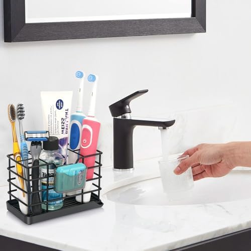 Fast-Mounting Electric Toothbrush and Toothpaste Holder