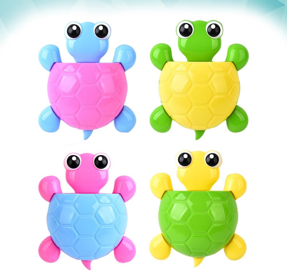 Zerodeko Suction Cup Toothbrush Holder with Built-in Dispenser