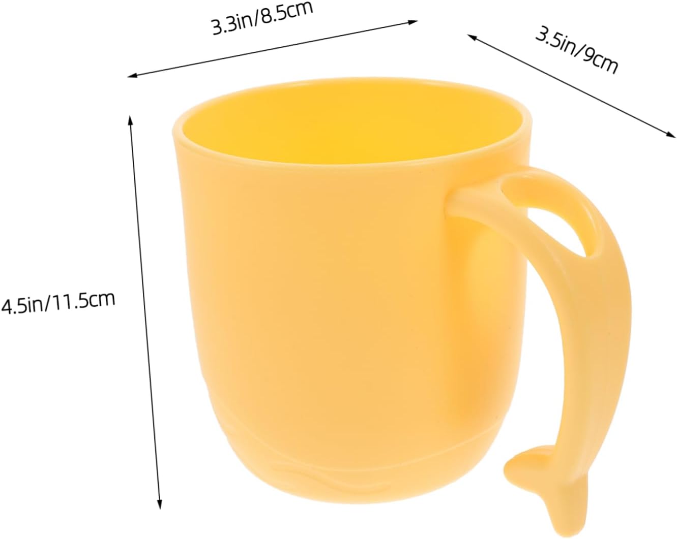 Space-Saving Dental Care Cups