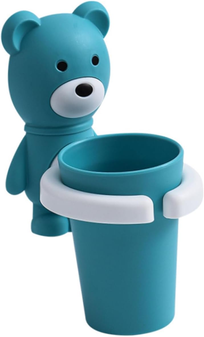 Housotel Toothbrush Holder for Kids Durable Wall-Mounted Storage Solution