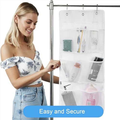 Durable Mesh Shower Caddy for RV Cruise Bathroom Storage