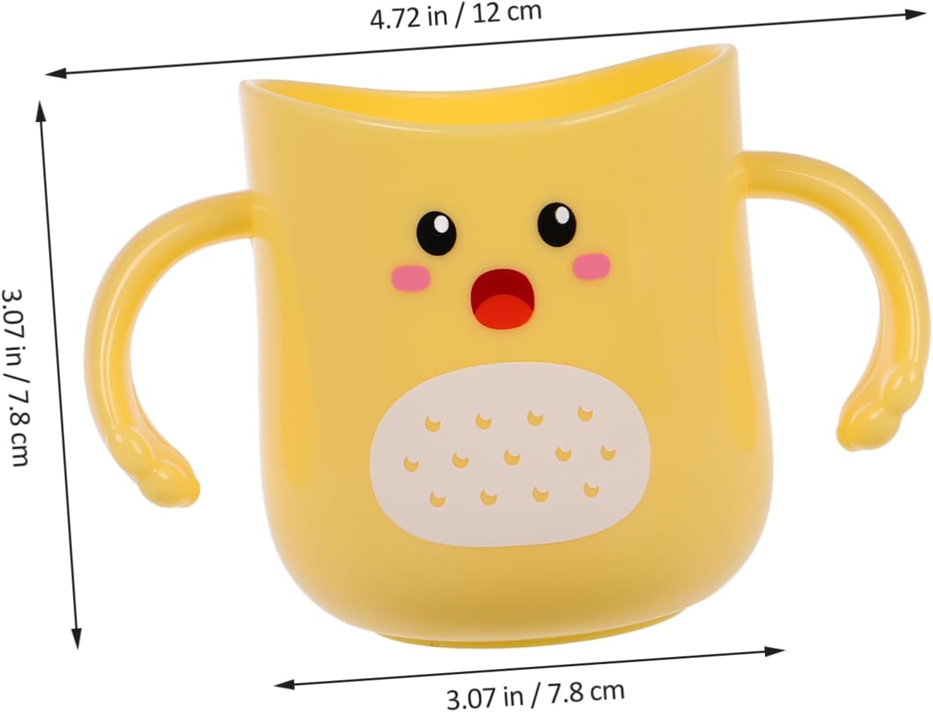 UNBREAKABLE DINOSAUR TOOTHBRUSH CUP