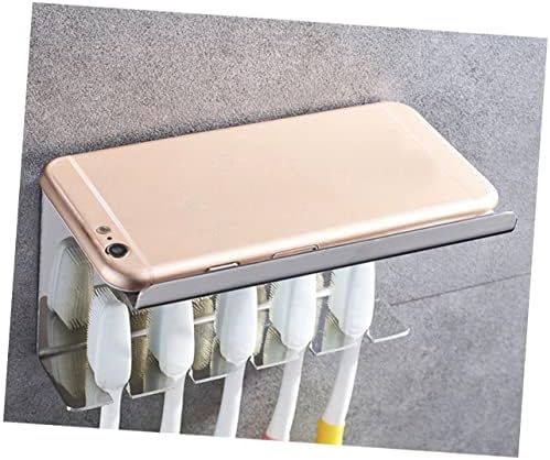 KONTONTY Wall Mounted Toothbrush Holder