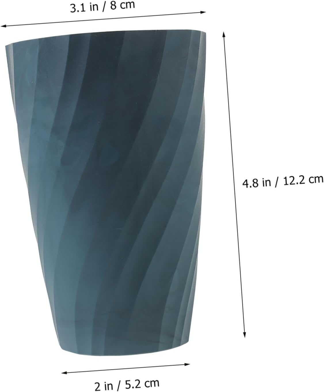 Reusable Plastic Toothbrush Tumbler Perfect for Bathroom Storage