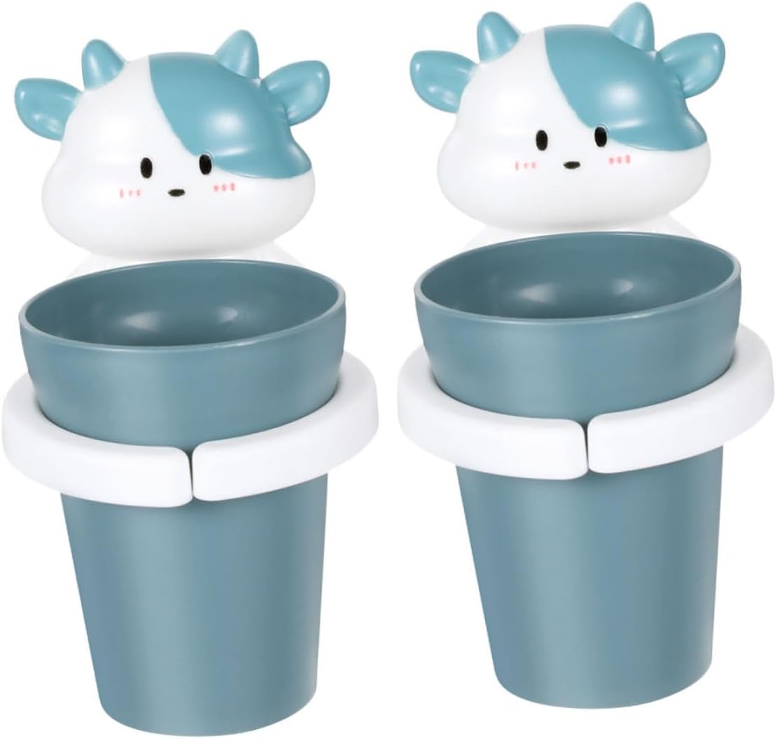Cute Cartoon Toothbrush Holder Set for Boys and Girls