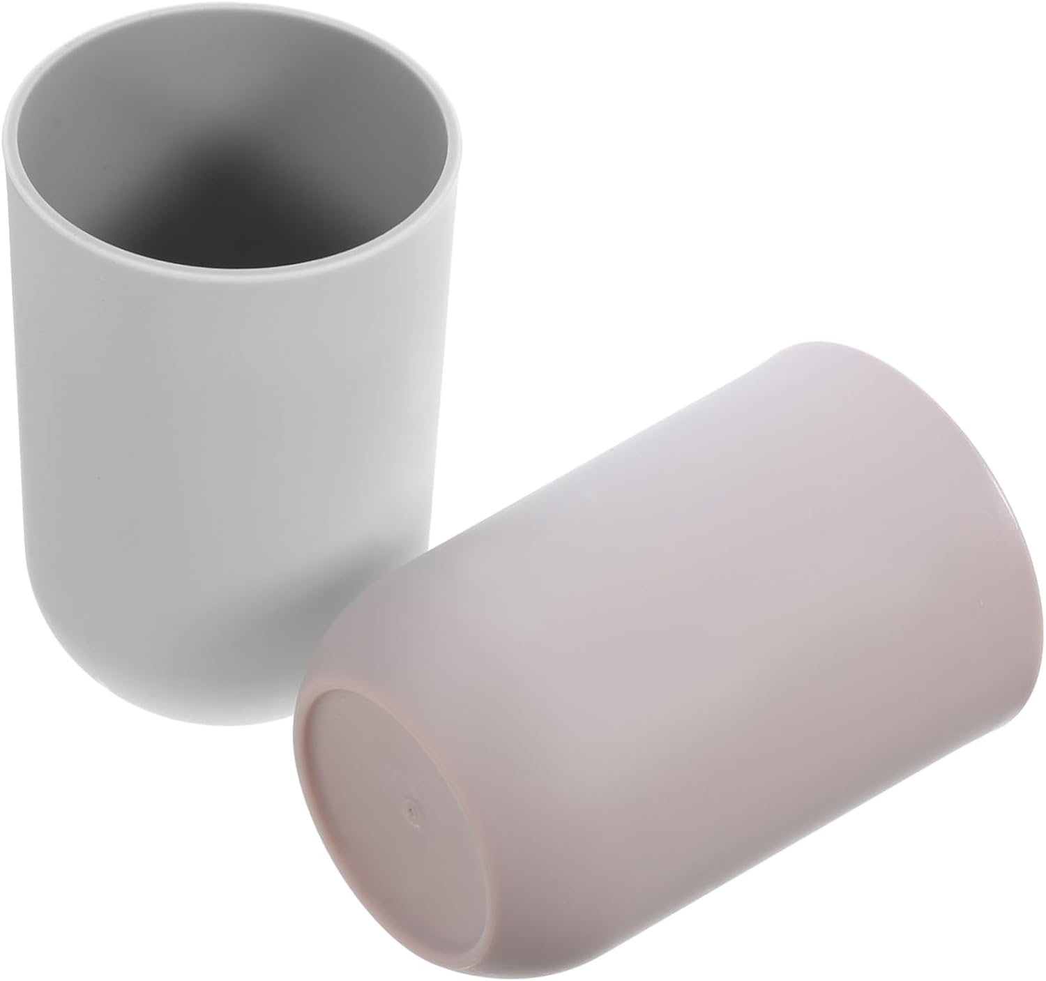 Dual-Color 2-Pack Toothbrush Water Tumbler Cups