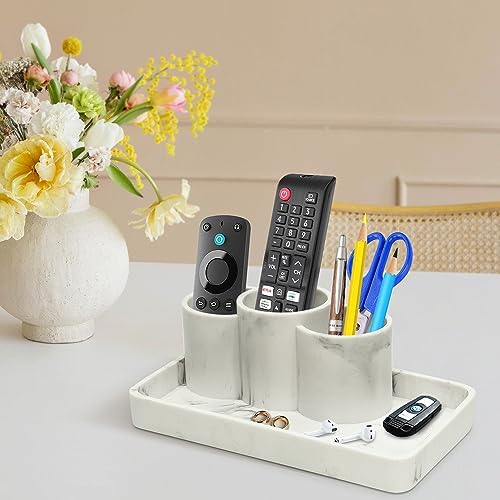 Suanti Multi-Functional Toothbrush Holder with 3 Compartments