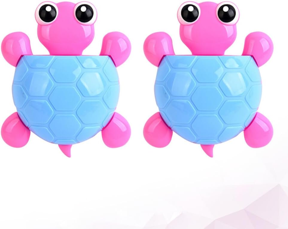 Zerodeko 2PCS Cute Turtle Toothbrush Holder for Adults Kids