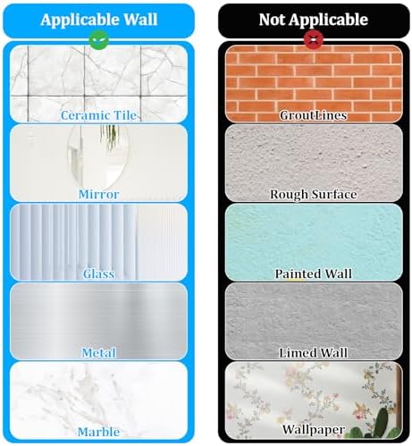 Wall-Mounted Acrylic Shower Caddies