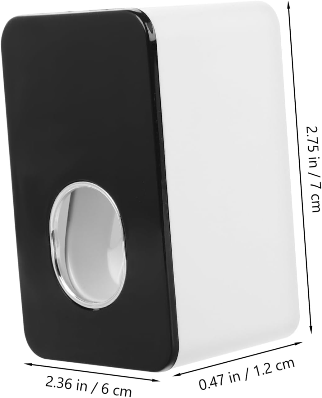 Sturdy Durable Wall-Mounted Toothbrush Toothpaste Holder
