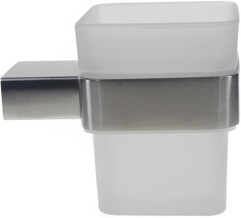 Stylish Stainless Steel Toothbrush Cup