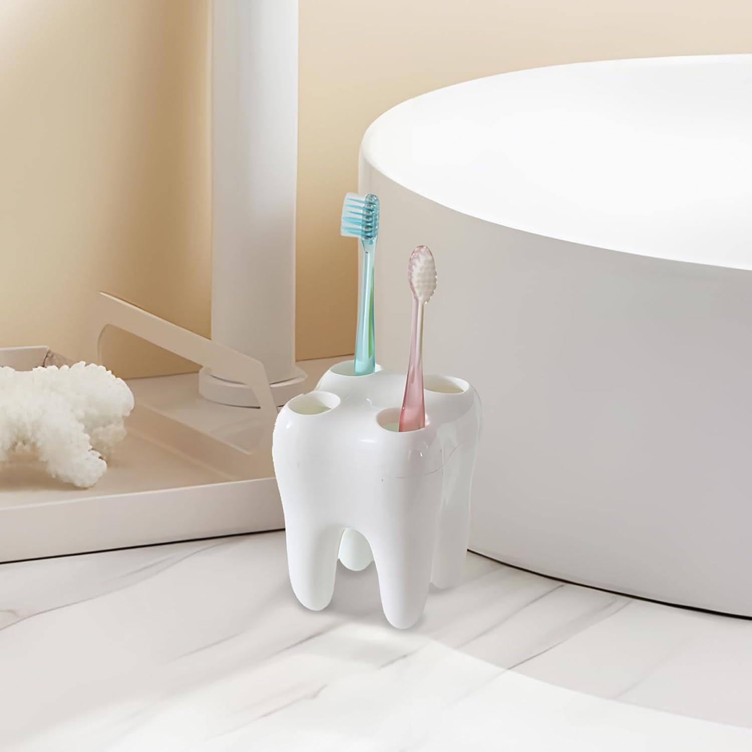 Stylish KIEUIENK Toothbrush Holder