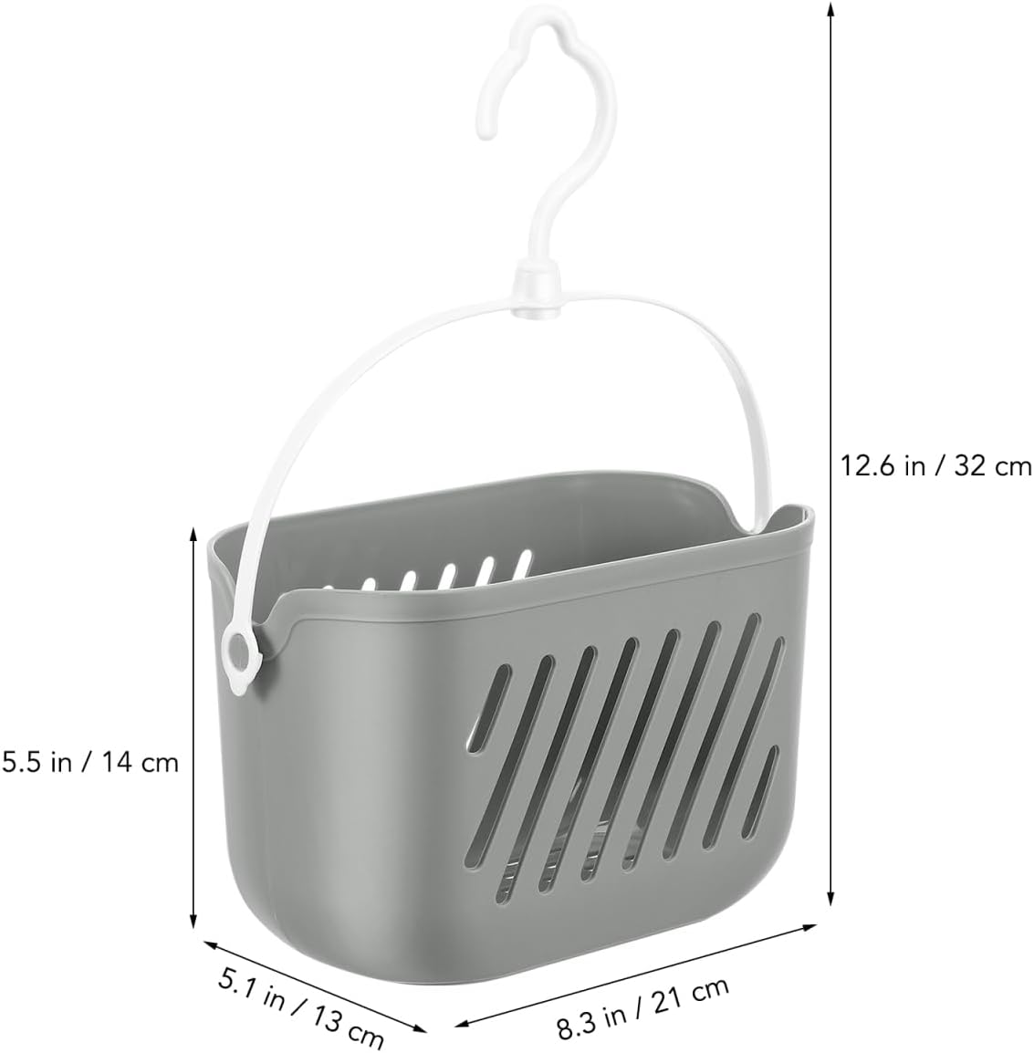 Luxshiny Wall-Mounted Storage Basket