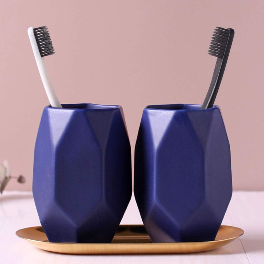 Zerodeko Ceramic Toothbrush Cup