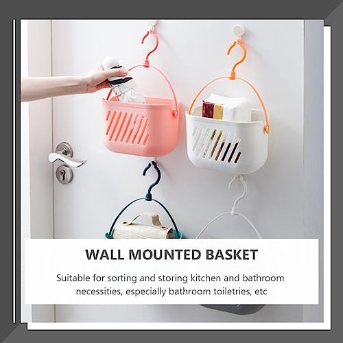 DOITOOL Plastic Hanging Shower Basket with Hook