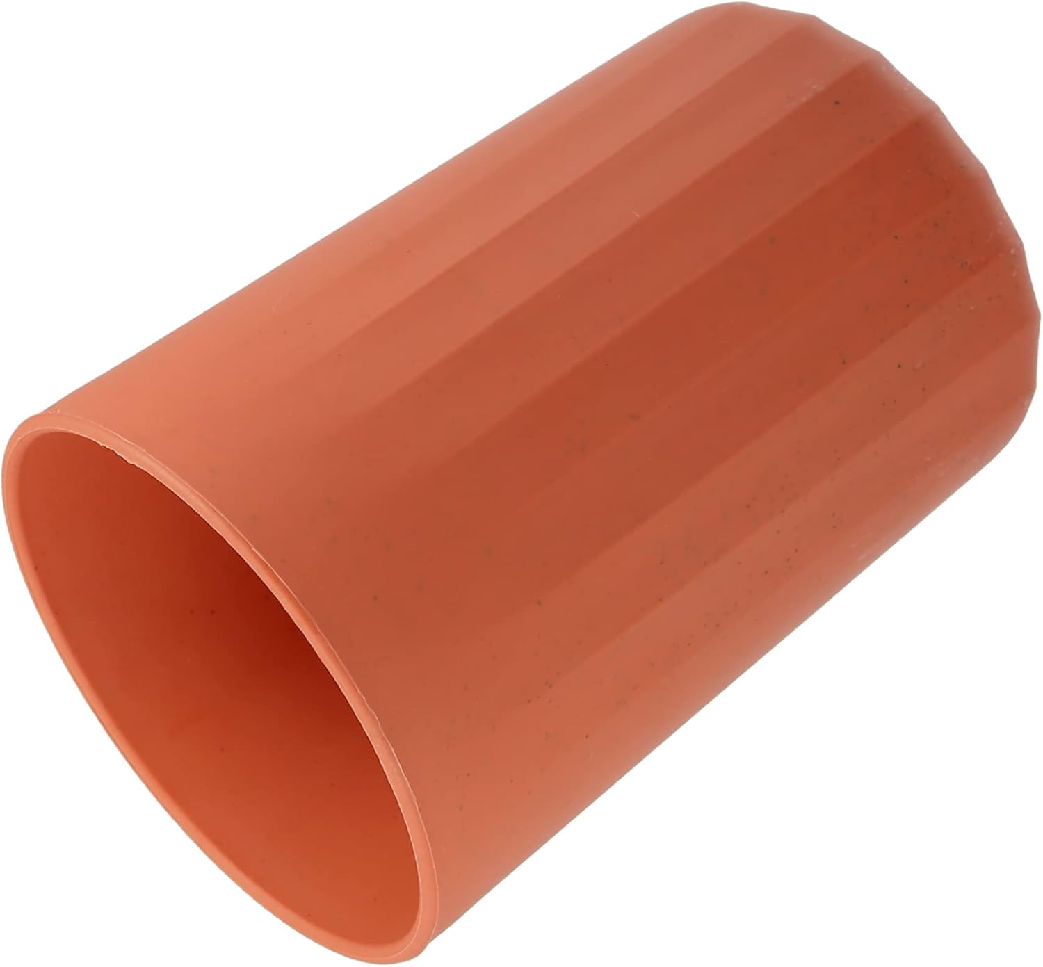 VOCOSTE 1Pc Bathroom Tumbler with Smooth Lines Wheat Straw Cup for Toothpaste