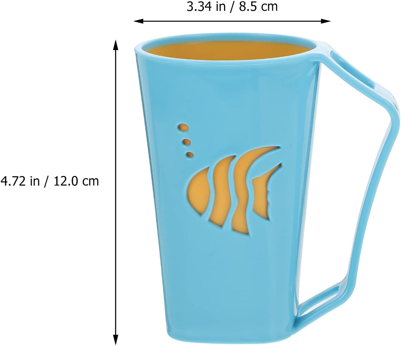 Healifty Travel Toothbrush Tumbler Set