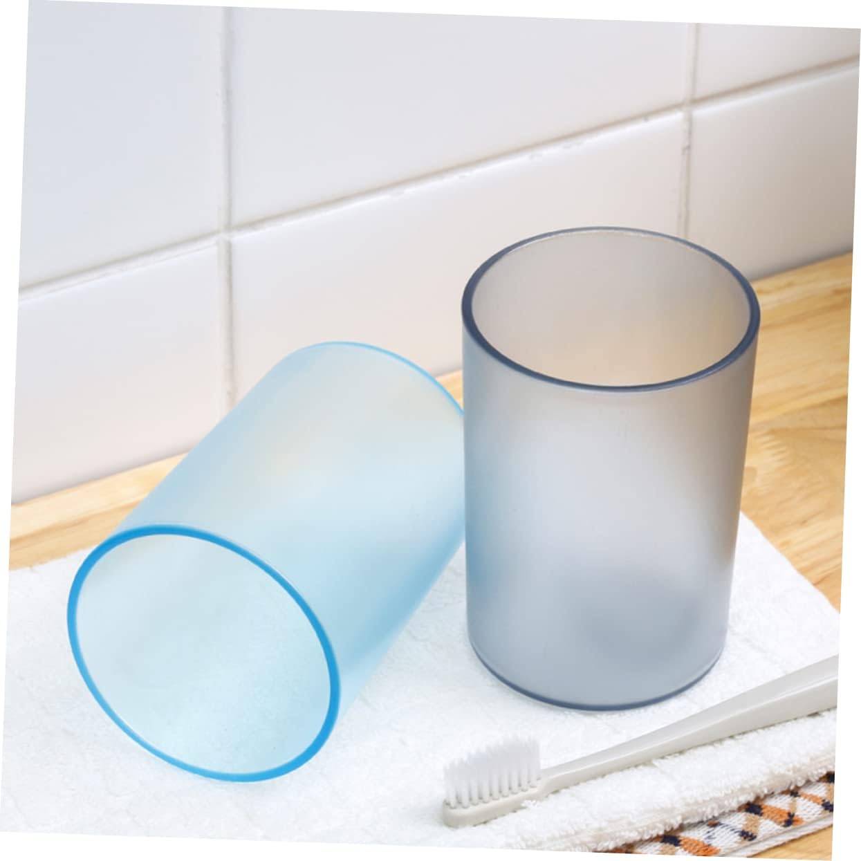 Stylish Functional Toothbrush Travel Cup for Adults