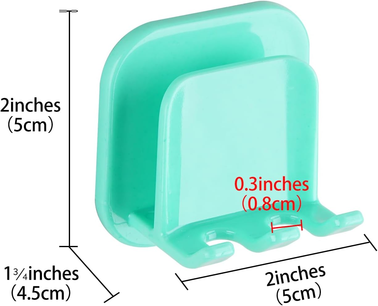 Space-Saving 2-in-1 Wall-Mounted Toothbrush and Gargle Cup Holder