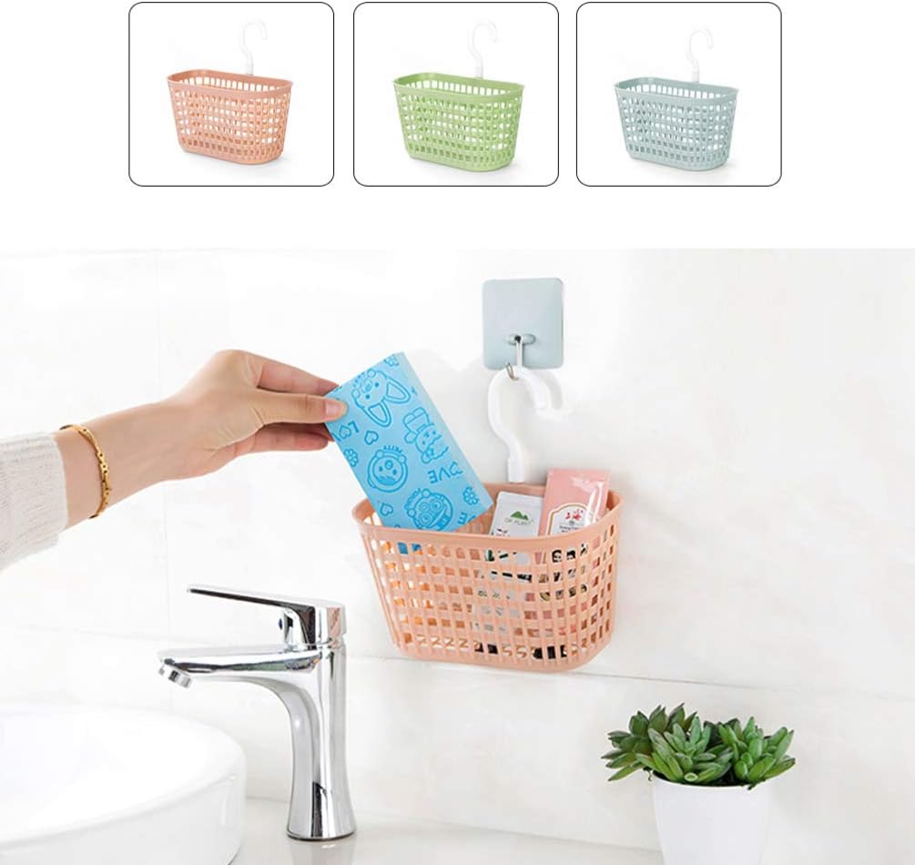 Organizer Tote shower sponge holder plastic bathroom storage