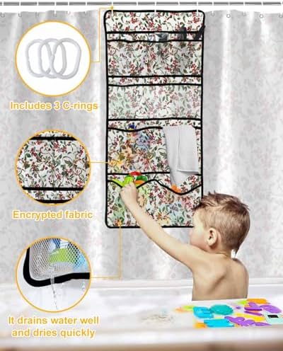 Waterproof Mesh Shower Organizer Set