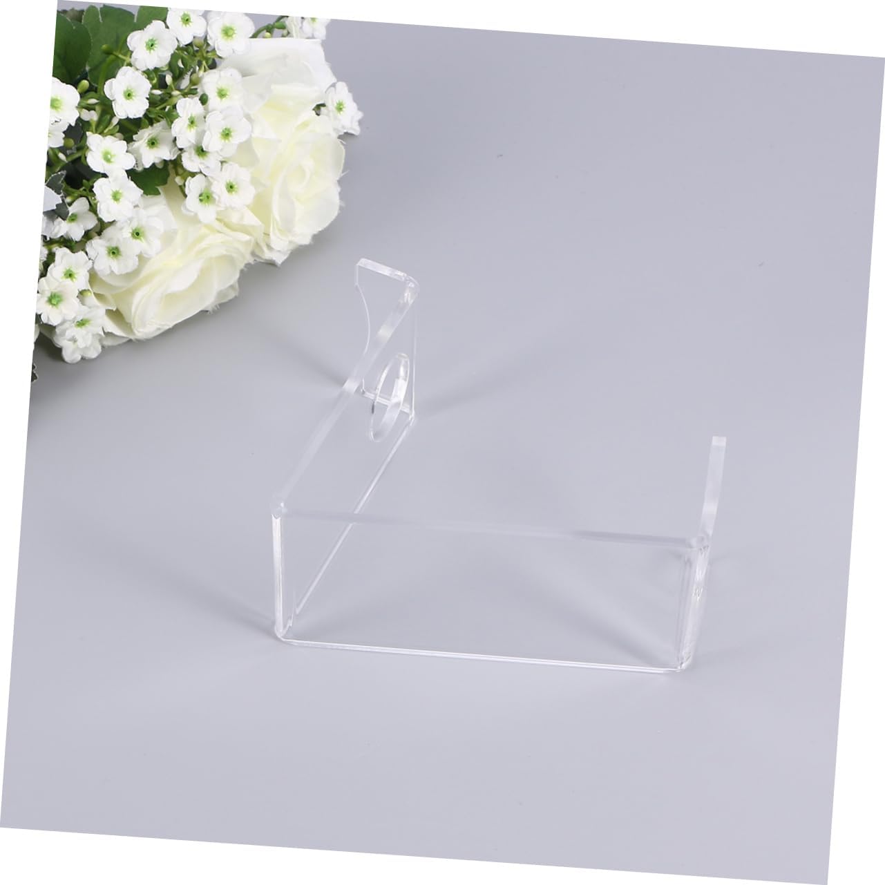 SOLUSTRE Minimalist Acrylic Toothbrush Holder