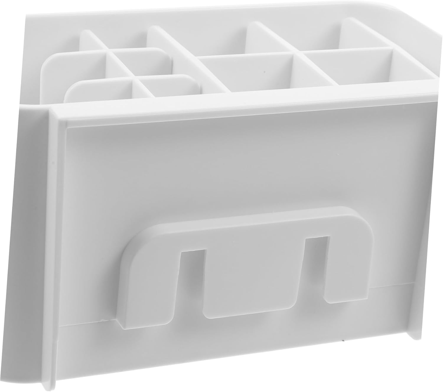 PRETYZOOM Toothbrush Holder with Storage Compartment and Organizer