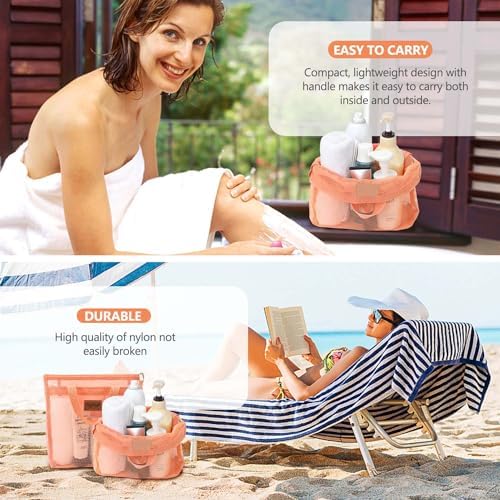 Hommtina 1 Pcs Shower Mesh Caddy Bag Quick Dry Organizer