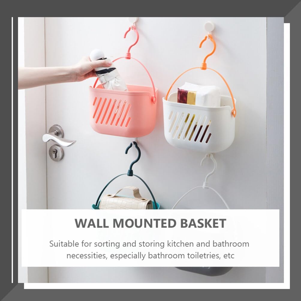 DOITOOL Plastic Hanging Shower Basket with Hook