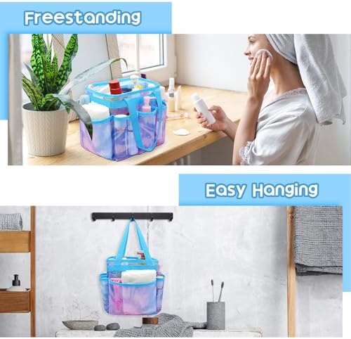Nidoul Mesh shower caddy Quick-Dry Durable Organizer for Students