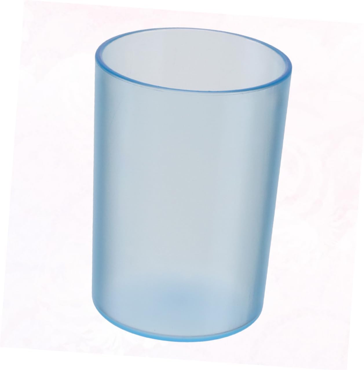 Transparent Toothbrush Cup Elegant Water Mug for Bathroom